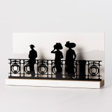 “PERSONAS EN LA CONCHA” | Colección DONOSTIA - SAN SEBASTIÁN | Souvenirs | Cultural Memories