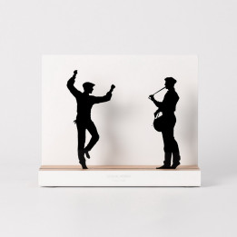 Figura "TXISTULARI / DANTZARI MUTILA" | Colección EUSKAL HERRIA