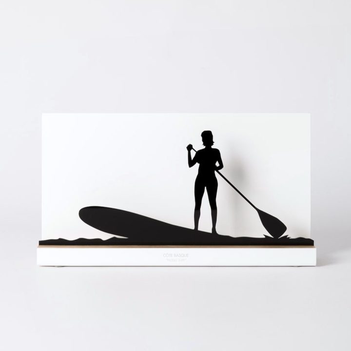 Figure "Paddle surf · Stand-up paddler", front view