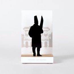Figura "COCINERO MAYOR CUCHILLO", vista de frente