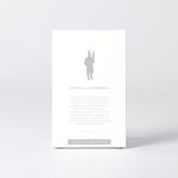 Coffret de la figure "CHEF CUISINIER AU COUTEAU" avec le texte qui explique la silhouette