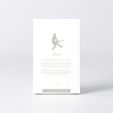 Sleeve of the figure "Guitar · Duck walk" with the text explaining the silhouette