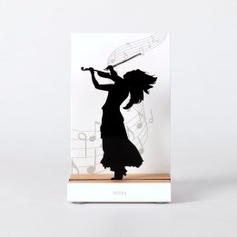 Figura "VIOLÍN", vista de frente
