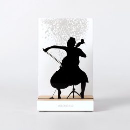 Figura "VIOLONCHELO", vista de frente