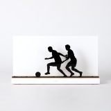 Figure "Football · Race for the ball", front view