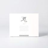 Sleeve of the figure "Baseball · Fielder catching the ball" with the text explaining the silhouette