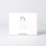 Sleeve of the figure "Handball · Attacker held back" with the text explaining the silhouette