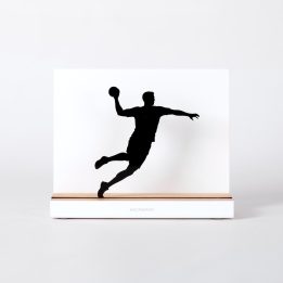 Figure "Handball · Men's jump shot", front view