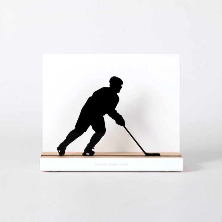 Figure "Ice hockey · Player skating", front view