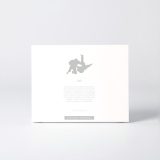 Sleeve of the figure "Judo · Seoi-nage, shoulder throw" with the text explaining the silhouette