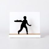 Figure "Remonte · Player with the cesta", front view
