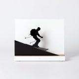 Figure "Skiing · Downhill run", front view
