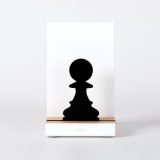 Figure "Échecs · Pion", vue de face