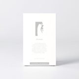 Coffret de la figure "Escalade · Suspendu à la corniche" avec le texte qui explique la silhouette