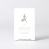 Sleeve of the figure "Golf · Golfer walking with the bag" with the text explaining the silhouette