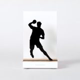 Figure "Handball · Player winding up", front view