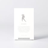 Sleeve of the figure "Handball · Player winding up" with the text explaining the silhouette
