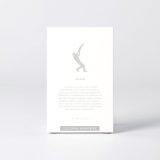 Sleeve of the figure "Jai alai · Cesta held high" with the text explaining the silhouette