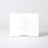 Coffret de la figure "Balcon de la Casa Batlló" avec le texte qui explique la silhouette