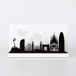 Figure "Skyline de Barcelone", vue de face