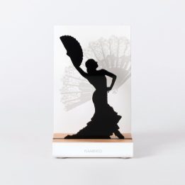 Figure "Flamenco dancer with fan", front view