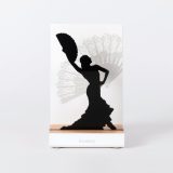 Figura "Bailadora con abanico", vista de frente