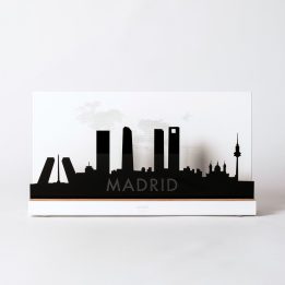 Figure "Madrid skyline", front view
