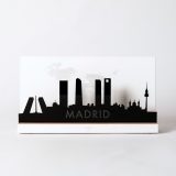 Figure "Madrid skyline", front view