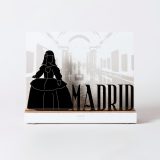 Figure "Menina with Madrid lettering", front view