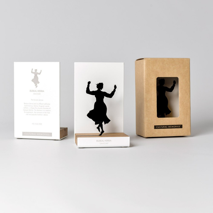 Figura "DANTZARI NESKA" | Colección EUSKAL HERRIA