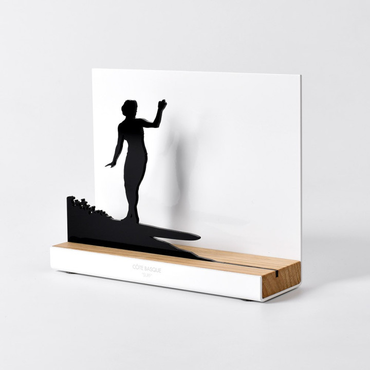 Figura "SURF CROSS STEP" | Colección CÔTE BASQUE | Souvenir