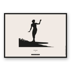 Affiche "SURF CROSS STEP"
