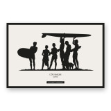 Postcard "SURFERS"