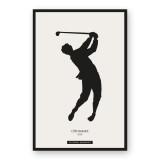 Postal "GOLF SWING"