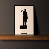 Postcard "Aizkolari" standing on a shelf