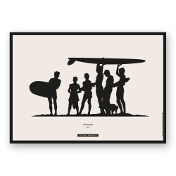 Affiche "SURFERS"