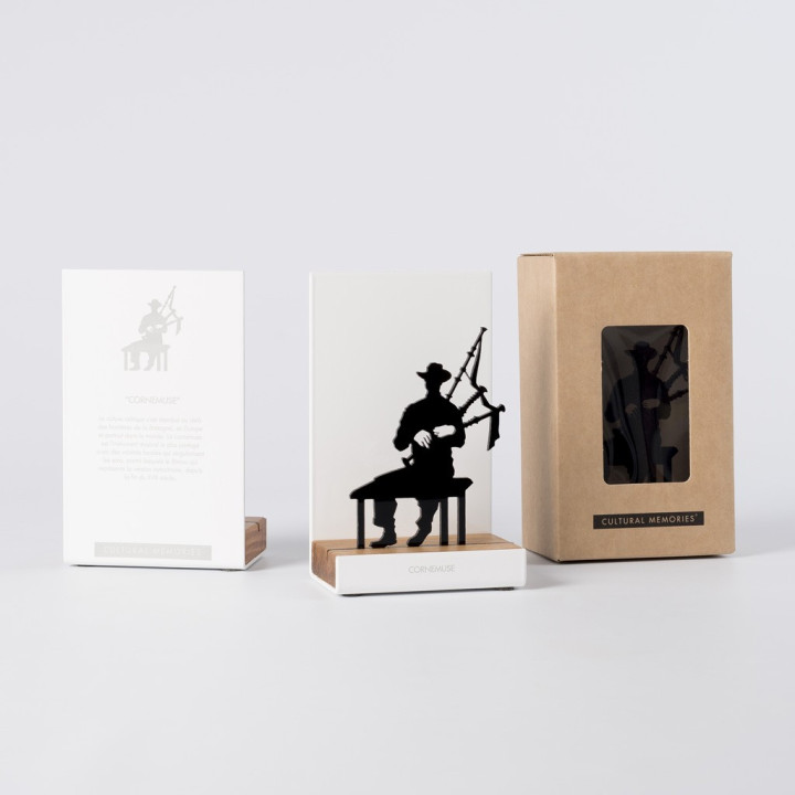 Figura "CORNEMUSE" | Colección CÔTE OUEST | Souvenir