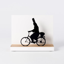 Figure "BIGOUDÈNE À VÉLO" | CÔTE OUEST Collection | Souvenir