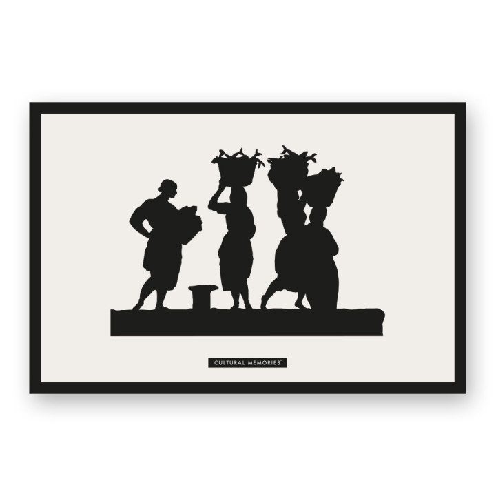 Postcard "PÊCHEUSES"