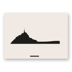 Affiche "MONT SAINT MICHEL"