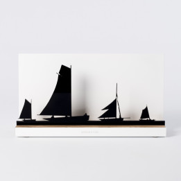 Figure "BATEAUX À VOILE" | CÔTE OUEST Collection | Souvenir
