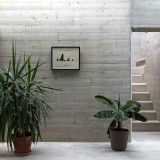 Print "BATEAUX À VOILE" framed and hanging on a wall