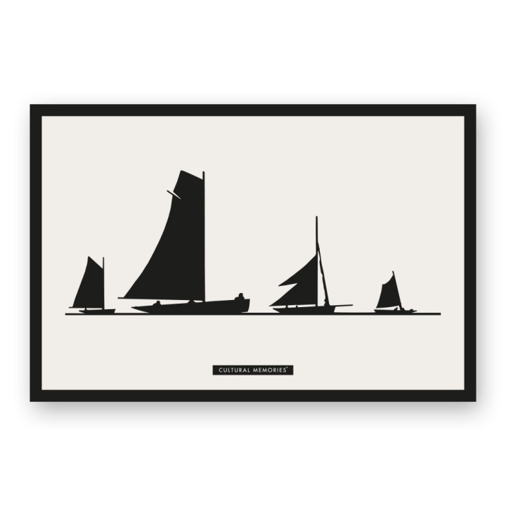 Postcard "BATEAUX À VOILE"