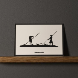 Postcard "PALUDIERS"