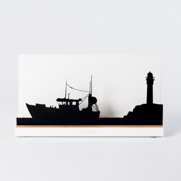 Figure "BATEAU DE PÊCHE" | CÔTE OUEST Collection | Souvenir
