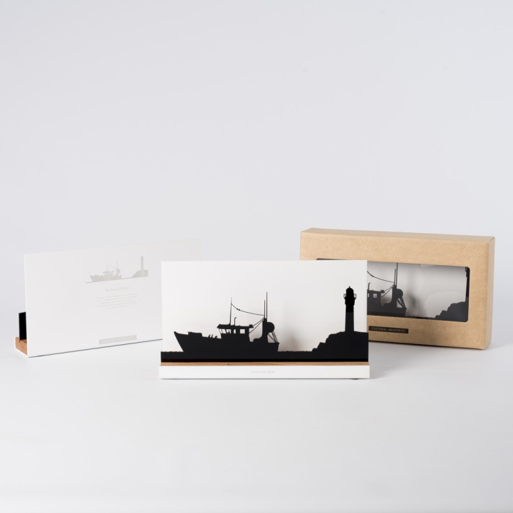 Figura "BATEAU DE PÊCHE" | Colección CÔTE OUEST | Souvenir