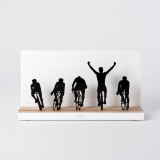Figure "Cycling · Sprint victory", front view