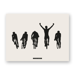 Decorative sports scene print “CYCLING 05” | SPORTS Collection | Souvenirs