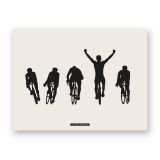 Affiche décoratif de scène sportive “CYCLISME 05” | SPORTS Collection | Souvenirs