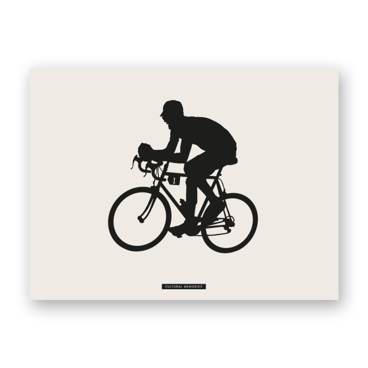 Lámina decorativa de escena deportiva “CICLISMO 04” | Colección SPORTS | Souvenirs